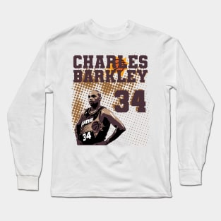 charles barkley, 34 Long Sleeve T-Shirt